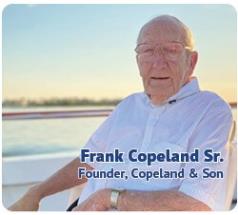 Founder of Copeland & Son Services, Frank Copeland Sr.