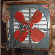 Example of an attic fan.