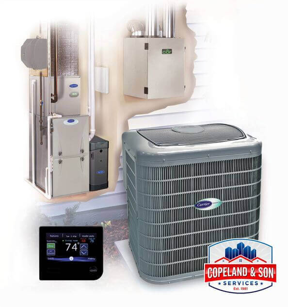 Copeland & Son Air Conditioning and Heating Service Inc. works with Carrier products in Nashville TN