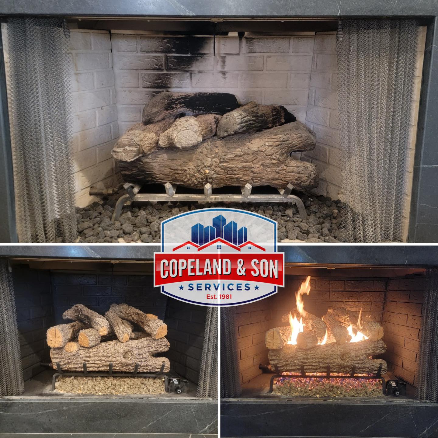 Copeland & Son Services has certified HVAC technicians equipped to handle your fireplace installation near Franklin TN.